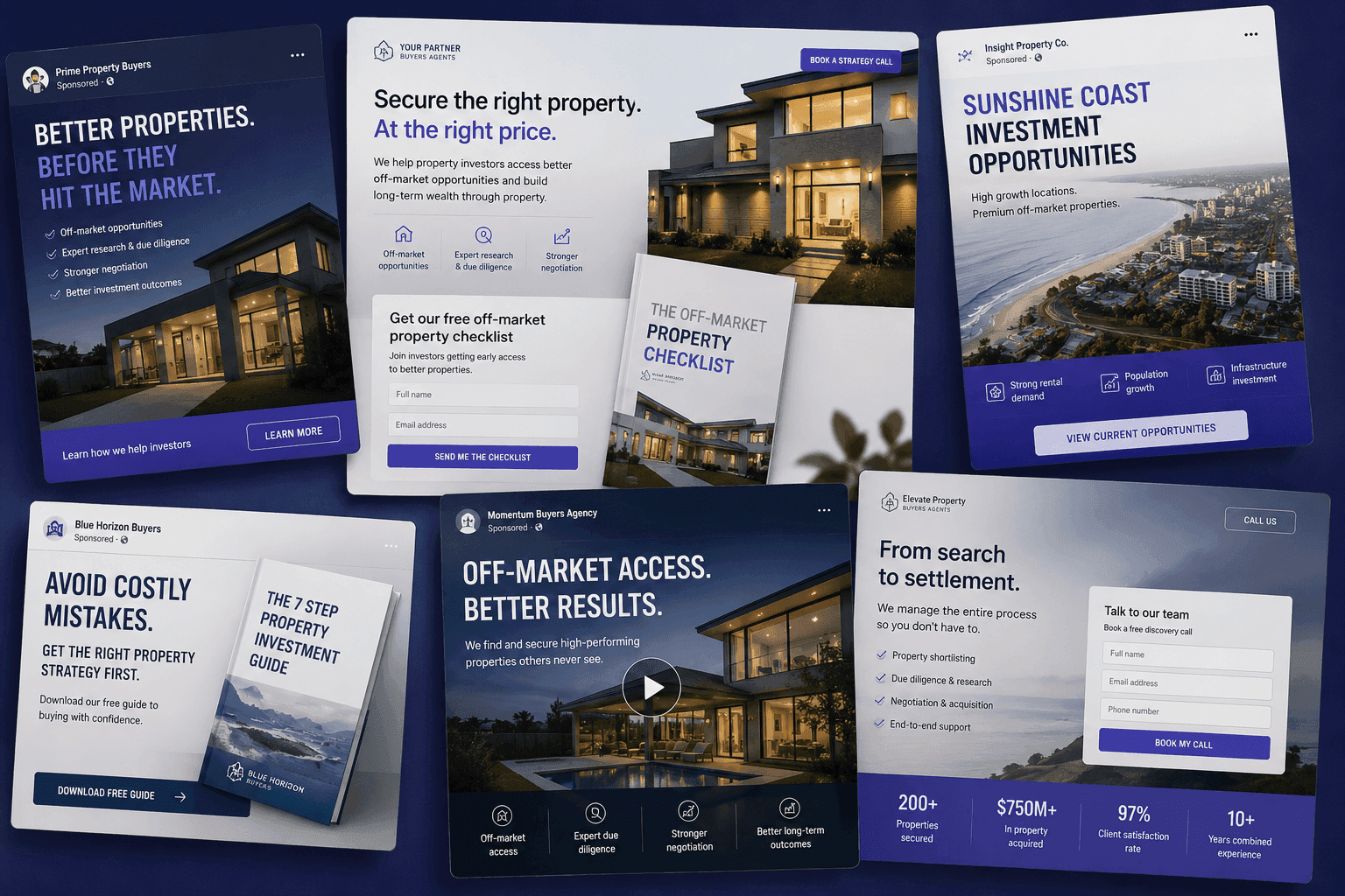 Sample ad creative and marketing deliverables